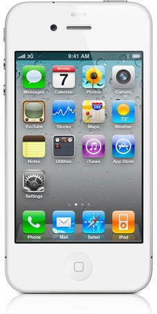 Смартфон APPLE iPhone 4 8GB White - Абинск