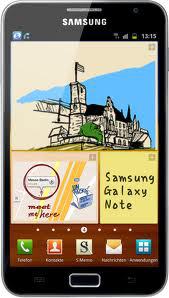 Смартфон Samsung Galaxy Note GT-N7000 Blue - Абинск